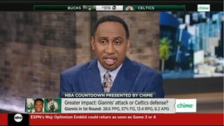 The Celtics in 6 - ESPN's Stephen A. makes his predictions for 2022 NBA Playoffs: Celtics vs Bucks