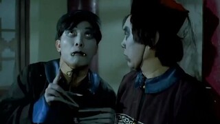 Người học việc của chú Ying đóng vai zombie, bắt những người hâm mộ zombie để trừ độc cho xác chết c