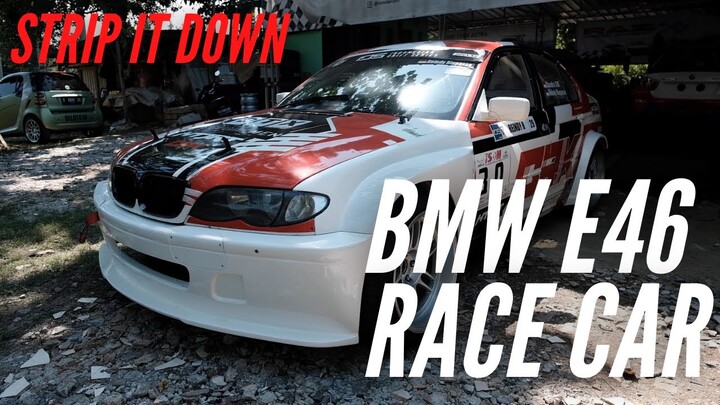 BMW E46 RACE CAR, Juara di ISSOM, Juara pula di Indonesian Drift Series. | #StripItDown