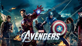 One person plays the theme song of the Avengers series The Avengers