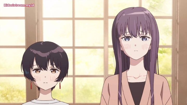 EP 9 - Para yuri mabok Botan Kamiina Fully Blossoms When Drunk Sub Indo