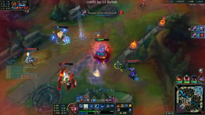 Vi đấm luôn jinx đứa em gái hư hỏng #game