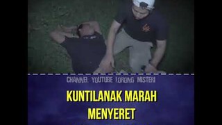 KUNTILANAK MARAH MENYERET PRIA INI #shorts