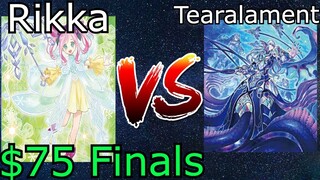 Rikka Sunavalon Vs Tearalament $75 Tourney Finals Yu-Gi-Oh! 2022