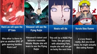 40 SHOCKING Naruto / Boruto Theories that Might Become True I Anime Senpai Comparisons