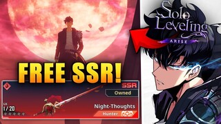 HOW TO GET FREE SSR EXCLUSIVE WEAPONS?! Best way & DON`T salvage these! (Solo Leveling Arise)