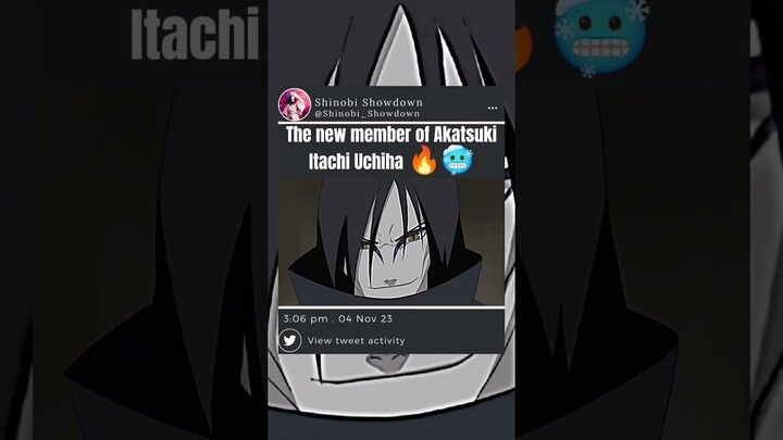 The moment when Itachi joined The Akatsuki ðŸ¥¶ðŸ”¥|| Coldest moment ðŸ¥¶|| Naruto badass moment ðŸ‘¿|| #naruto