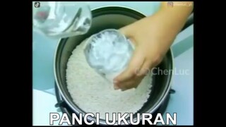 Cara masak nasi rasa beras😂