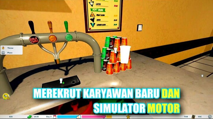 Merekrut Karyawan Baru dan Simulator Motor