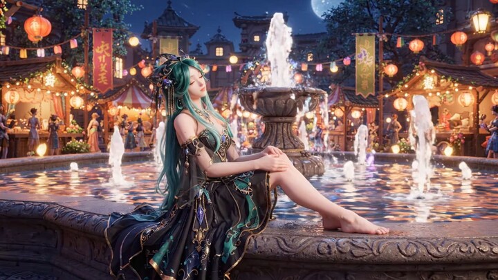 Japanese Summer Festival 🏮✨ Beautiful Feet & Lantern Nights