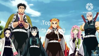 top 10 Hashira Ranking #demonslayer #funny