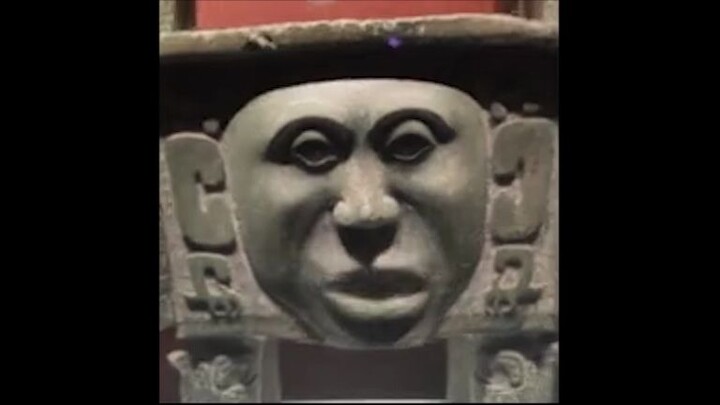 【ماذا لو كانت الكنوز الوطنية تغني؟】 داميداني لوعاء الفنغدينغ ذي الوجه الإنساني من متحف مقاطعة هونان