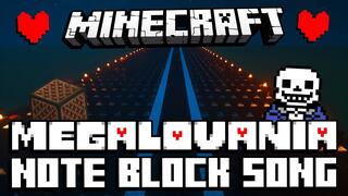 ♫ Megalovania - Minecraft Note Block Song