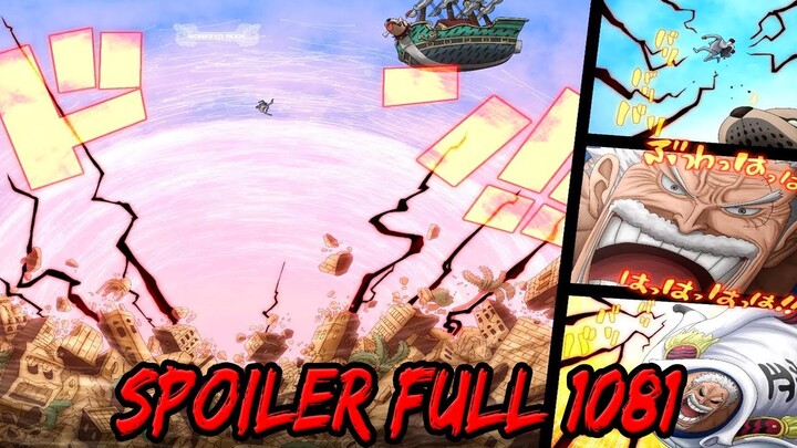 ONE PIECE 1081 (SPOILER FULL) | Capitán (DESCONTROLADISIMO XDDD)