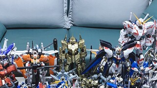 Cukup munculkan lemari, berapa banyak Gundam yang telah dibuat oleh pemula dalam waktu setengah tahu