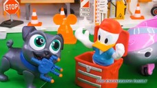 Paw Patrol and Vampirna Needs Mickey Mouse Mechanic Pretend Play fun with and PJ Masks