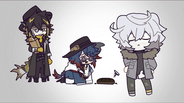 [วาดมือ Arknights] ขนมปังไหม้ แต่กลุ่มพ่อค้า