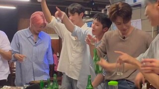220906 SEVENTEEN 聚餐直拍 零站