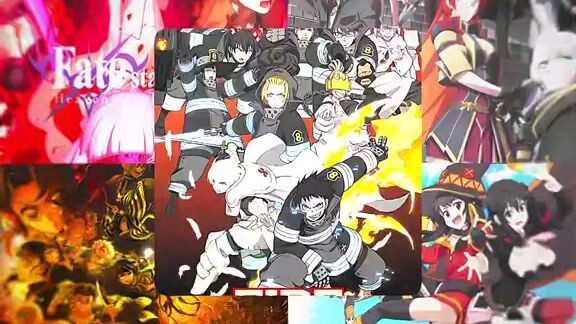 Anime² dengan gaya grafik pertarungan ter epic 🔥 #fatestayninght #kimetsunoyaiba #konosuba #Re
