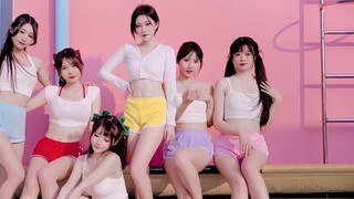 Hot Swing! Rainbow Spice Girls are out~ "Wiggle Wiggle" Hello Venus dance cover