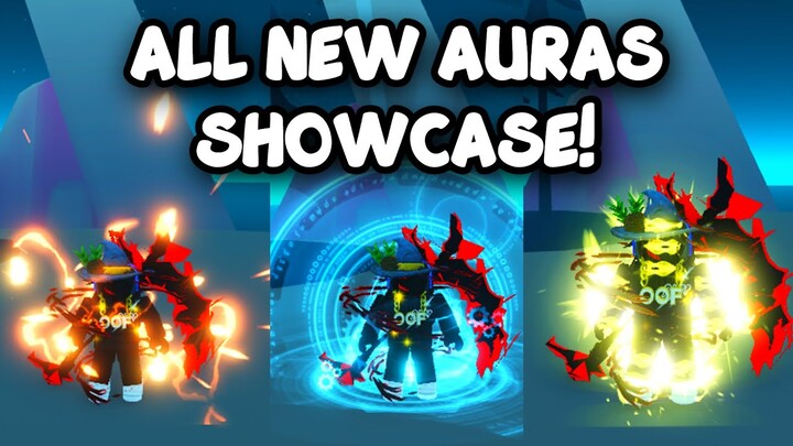 ALL 3 NEW AURAS Showcase In Anime Punching Simulator!! | Anime Punching Simulator Roblox!