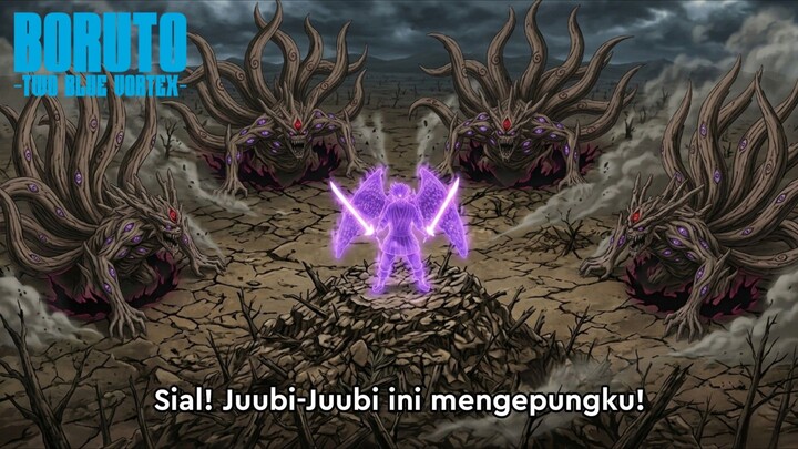 Kepungan Monster Ekor Sepuluh - Boruto: Two Blue Vortex Episode 300 Part 227 Bahasa Indonesia