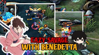 BANTAI PARTYAN DARK SYSTEM SAMPE DAPET SAVAGE | Highlight Benedetta #22