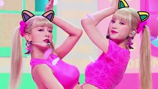 Apink小分队CHOBOM(尹普美+朴初珑)出道曲Copycat首打歌舞台