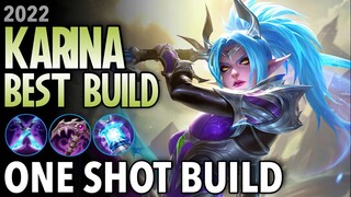 20 Kills!! Dmg Build is Back!! Karina Best Build & Emblem Talent | Karina Gameplay 2022 ~ MLBB