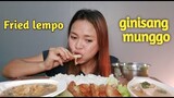 MUKBANG/FRIED LIEMPO AT MUNGGO