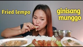 MUKBANG/FRIED LIEMPO AT MUNGGO