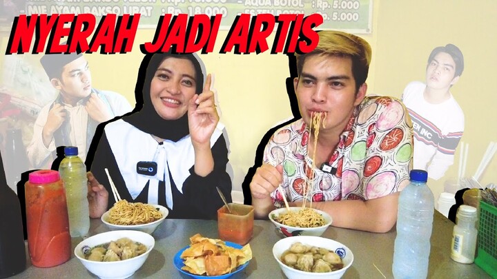 NYULIK MAKAN | MAKAN BAKSO MURAH ENAK | CURHAT SUSAHNYA JADI ARTIS | GANTENG DOANG GA CUKUP
