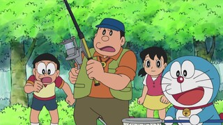 Doraemon (2005) Episode 453 - Sulih Suara Indonesia "Ikan Misterius di Genangan Air & Rumah Alien"