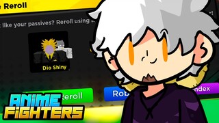 PEGUEI MEU PRIMEIRO SECRET SHINY AO VIVO NO ANIME FIGHTERS (ROBLOX)