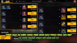 FREE FIRE | THÈM QUÁ SỰ KIỆN TẶNG FREE SKIN DAO ĐẸP VÀ ĐỒ NỮ HẦM HỐ  - SỰ KIỆN GIẢI ĐẤU FREE FIRE !