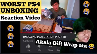 WORST PS4 UNBOXING REACTION VIDEO PLUS SHOUTOUTS