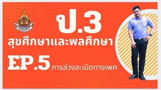 วิชาสุขศึกษาและพลศึกษา ชั้นประถมศึกษาปีที่ 3 เรื่อง การล่วงละเมิดทางเพศ