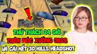 (Free Fire) - Thử Thách 24H Trên Nóc Xưởng Chipi Bật 145k Đạn Ra Là Vào Đầu