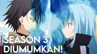 Akhirnya! Tanggal Rilis Tensei Shitara Slime Datta Ken Season 3 Episode 1 Diumumkan!!!