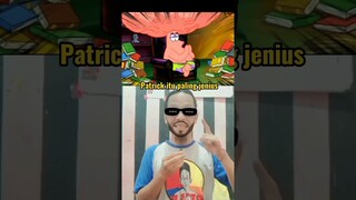 OTAK NYA OVER LOAD. Patrick sie Makhluk Paling Jenius 😱. |Alur Cerita Spongebob Squarepants. #shorts