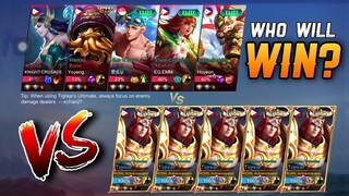 ACTIVENOW VS 5 HIGHPOINTS SUPREME PLAYERS ON RANKGAME l MLBB