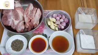 Thịt nướng, sường nướng ướp phần 2 #food