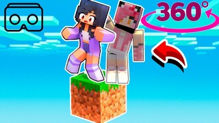 360° POV: you're KAWAII CHAN helping APHMAU get unstuck on her ONE BLOCK ISLAND!