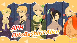 Hetalia: Axis Powers|[Hand Drawn MAD] HitoBashira Alice (American /French /Lou /English /Chinese /?)