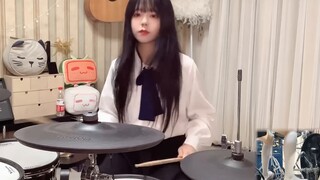 【Drum Kit】Ayo segera pergi♡Hei, drumku bisa menyanyikan rap
