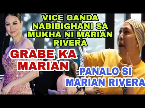 PINAKAMAGANDA SI MARIAN RIVERA SA MISS UNIVERSE AYUN KAY VICE GANDA