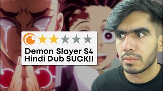 Demon Slayer Season 4 Hindi Dub is.....💀 | Daddy Vyuk