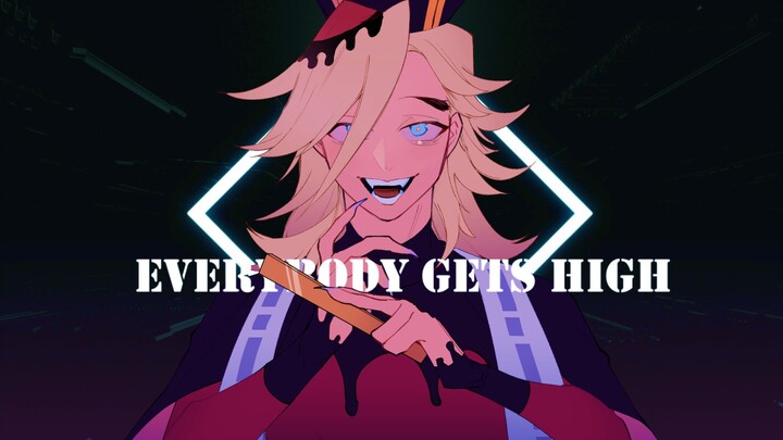 [AMV]Original animation of <Demon Slayer>|<Everybody Gets High>