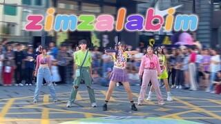 【redvelvet】多巴胺但zimzalabim|随舞路演翻跳直拍|k泡俱乐部一周快乐！