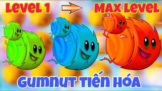 Phân tích sự thay đổi của Gumnut qua các level - MK kids - plants vs Zombies 2 - pvz2 - MK play